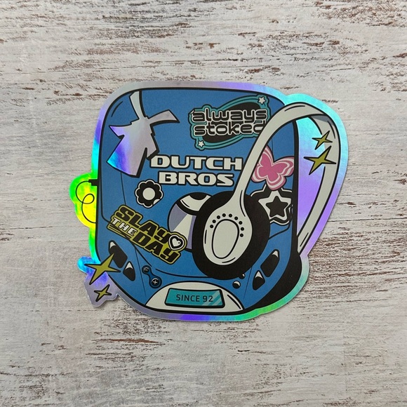 💙✨ Dutch Bros Sticker - Picture 4 of 4